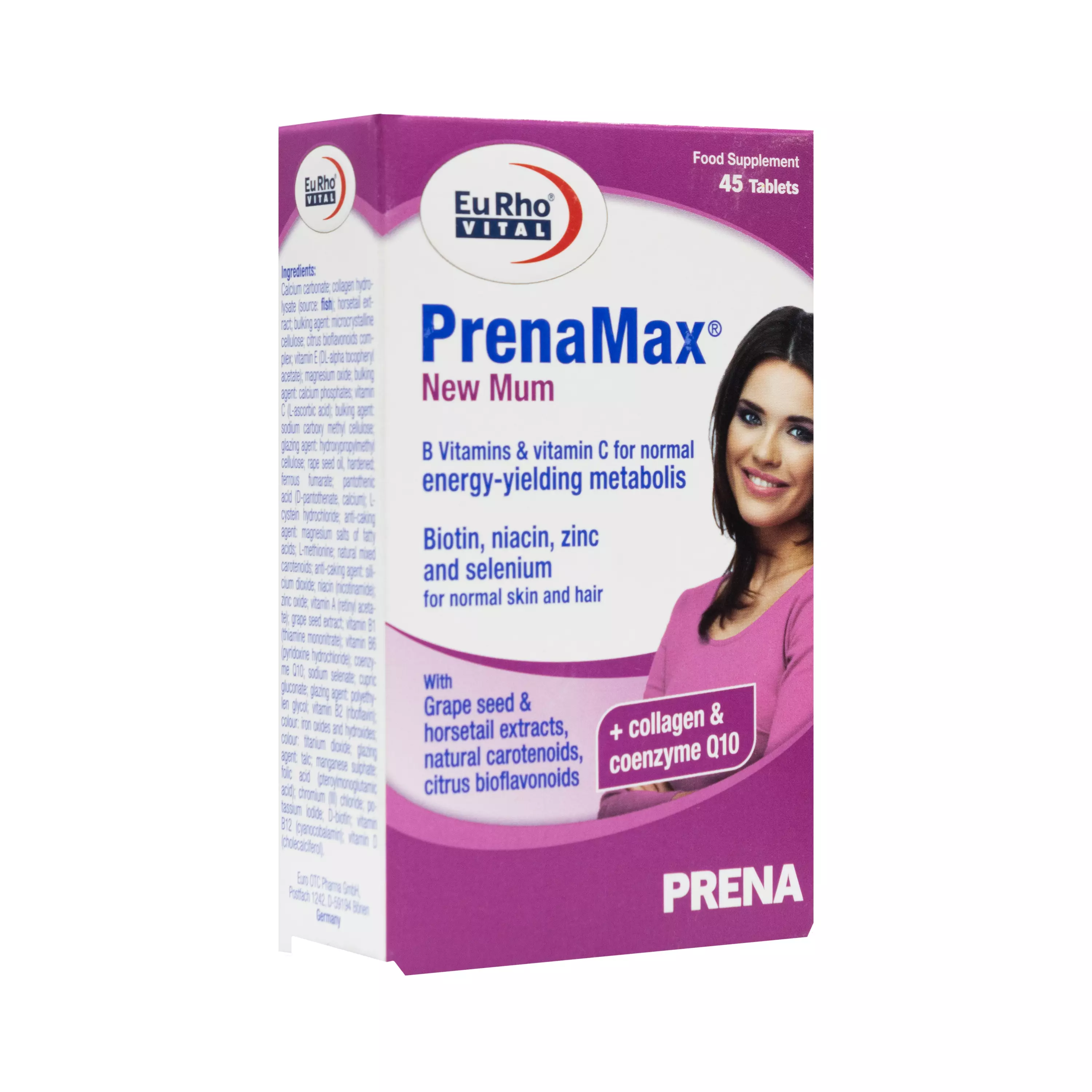 قرص پرینامکس نیو مام (PrenaMax New Mum) یوروویتال